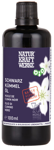 Naturkraftwerke Schwarzkümmelöl nativ Bio (100ml)