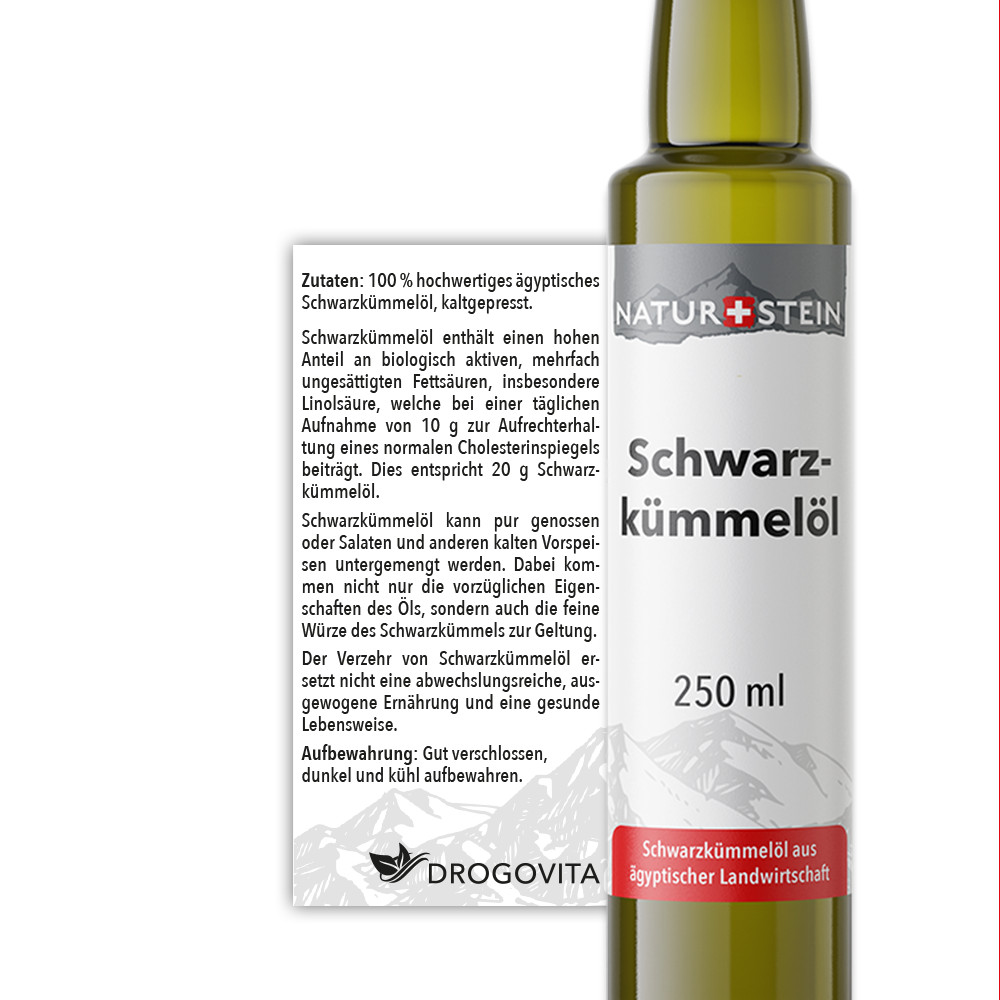 NATURSTEIN Schwarzkümmelöl (250ml)