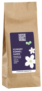 Naturkraftwerke Schwarzkümmel Samen ganz Bio (100g)