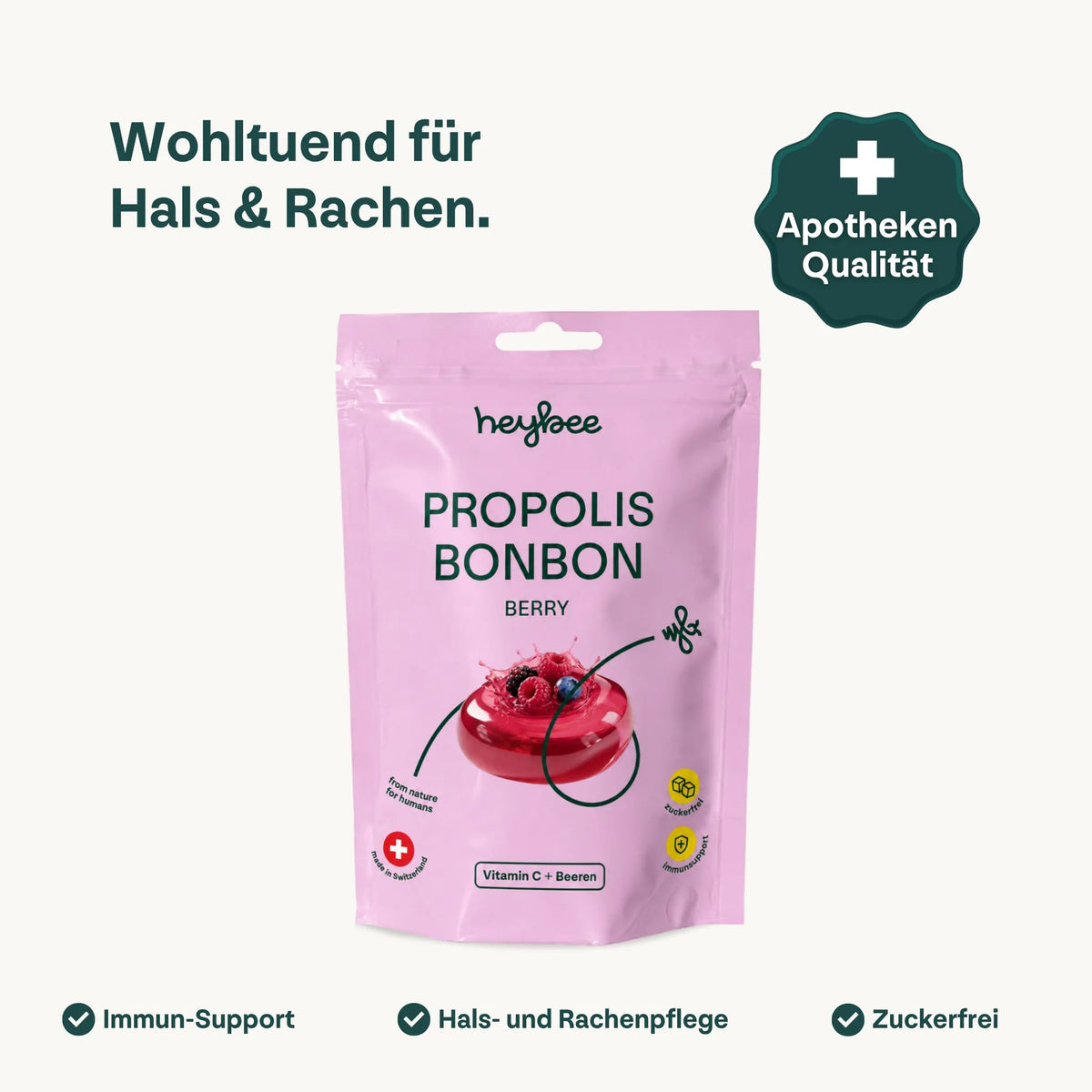 heybee Propolis Bonbons Berry (65g)
