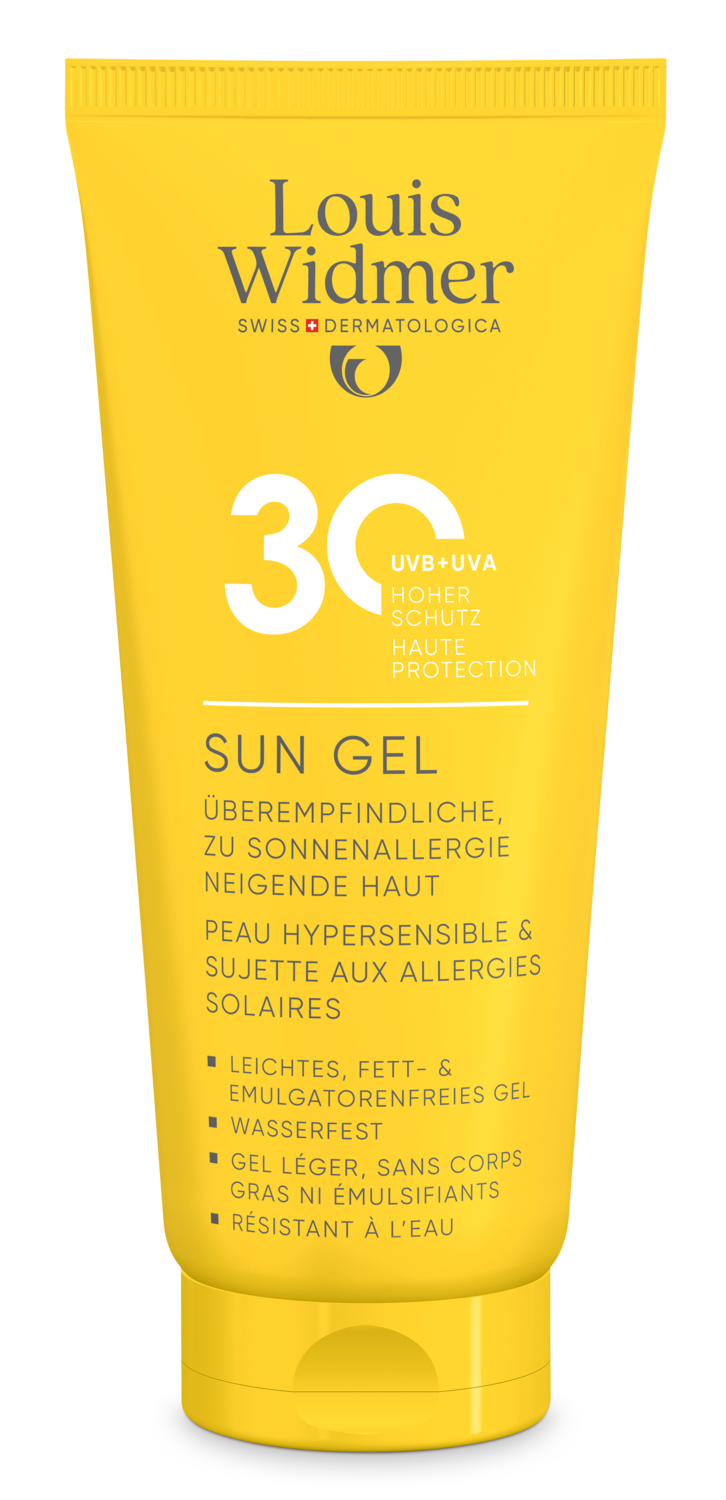 Louis Widmer Sun Gel LSF 30 ohne Parfum (100ml)