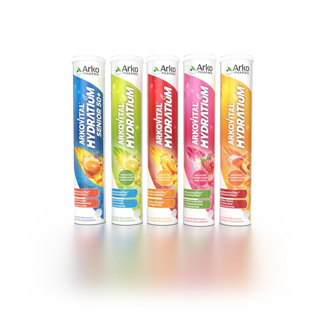 ARKOVITAL Hydratium Brausetabletten Mango (24 Stk)