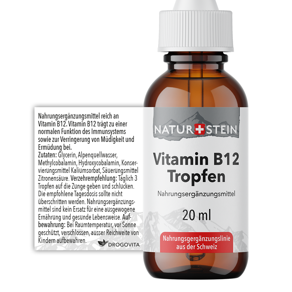 NATURSTEIN Vitamin B12 Tropfen (20ml)