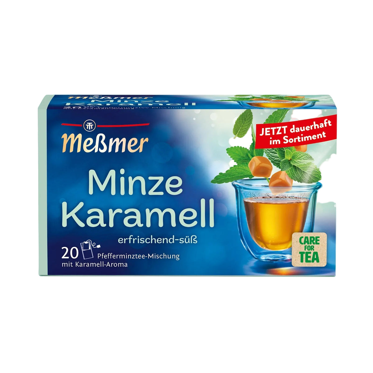 Messmer Kräutertee Minze-Karamell (20 Beutel)