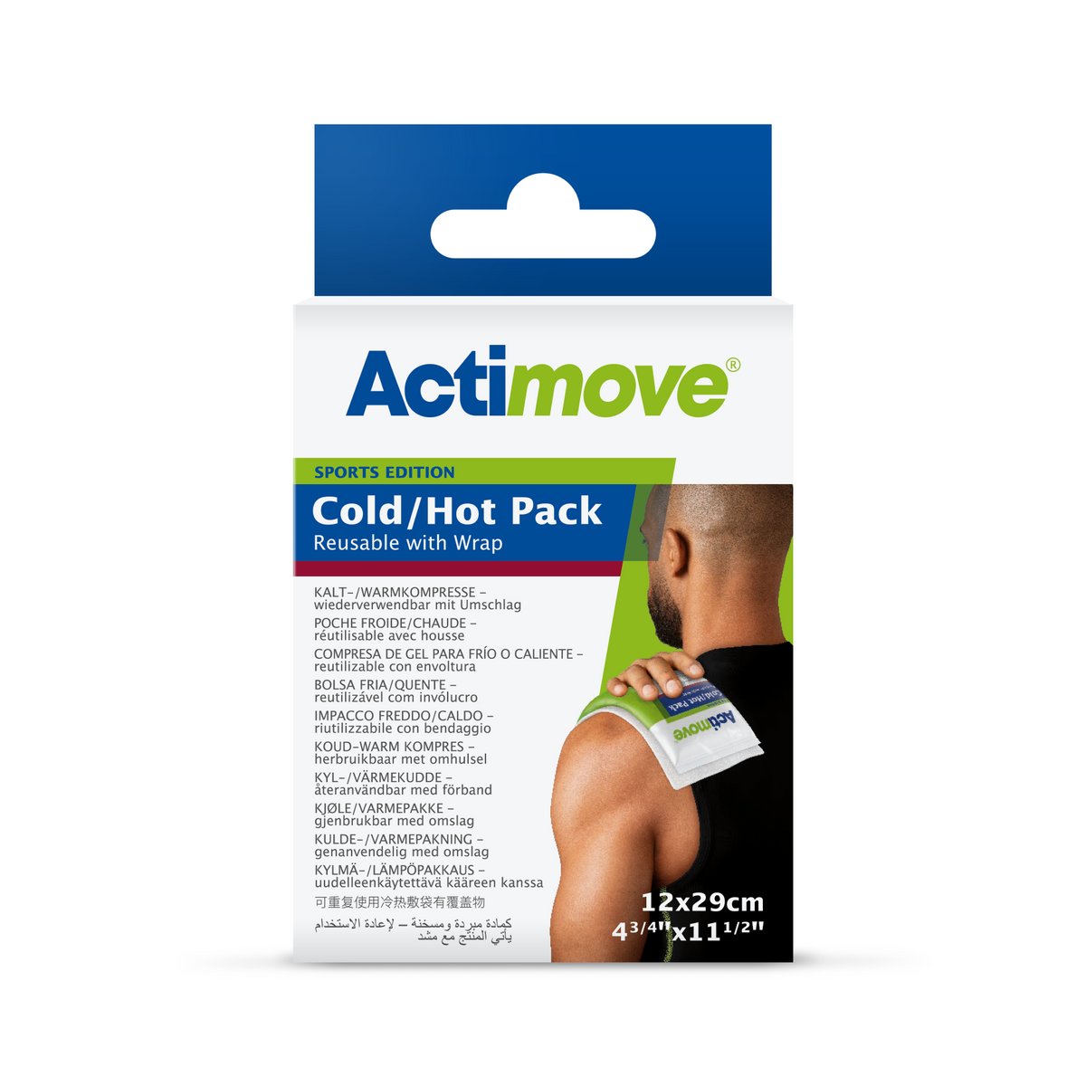 Actimove Hot Cold Pack Sports Edition 12cm x 29cm (1 Stk)