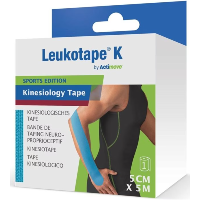 Actimove Leukotape K hellblau, 5cmx5m (1 Stk)