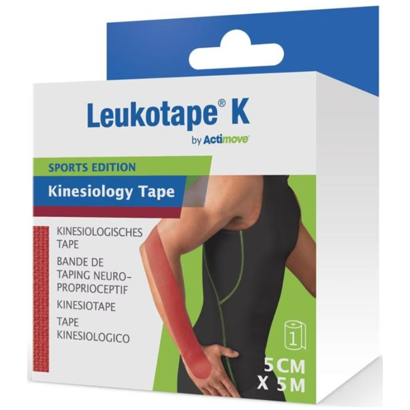 Actimove Leukotape K rot, 5cmx5m (1 Stk)