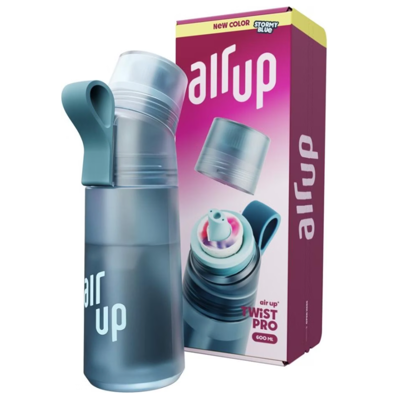 air up Twist Pro Trinkflasche Stormy Blue, 600ml (1 Stk)