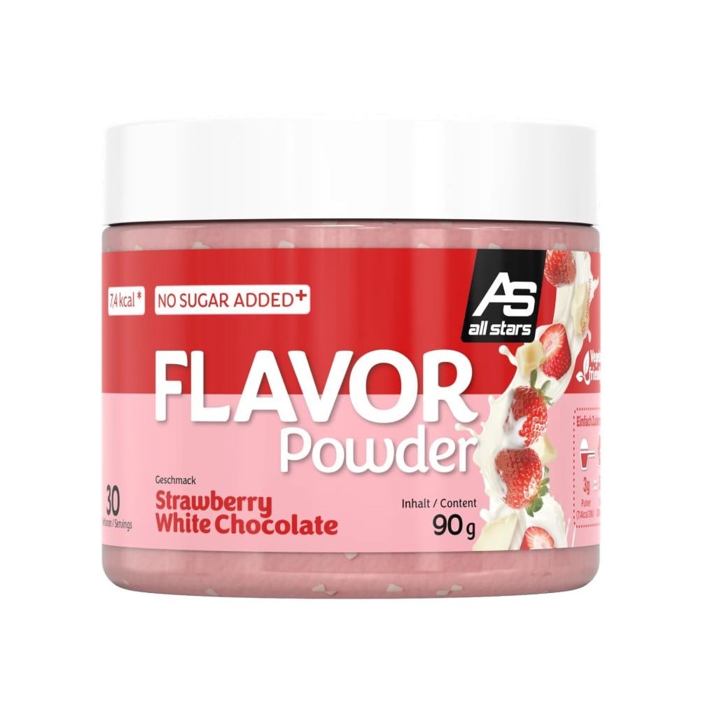 ALL STARS Flavor Powder Strawberry White Chocolate (90g)