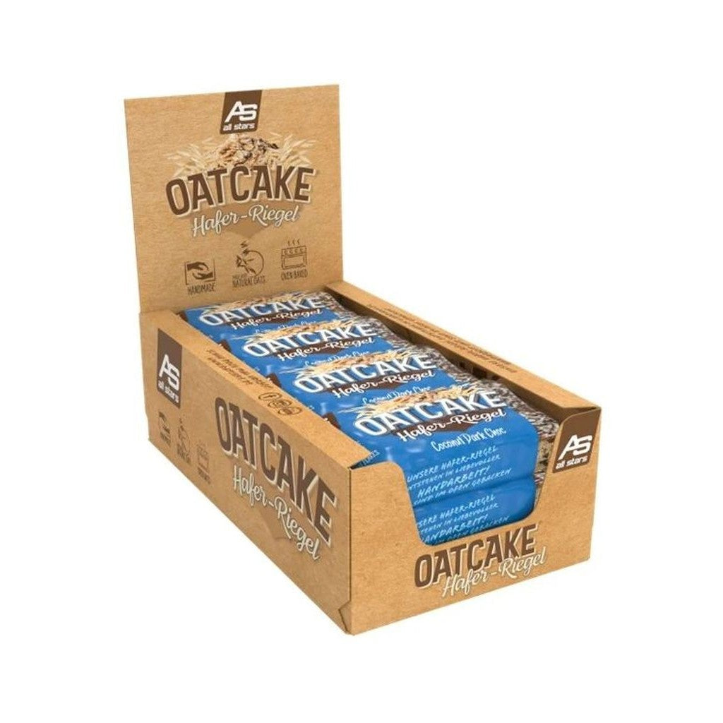 ALL STARS Oatcake Hafer-Riegel, Coconut Dark Choc (12x80g)