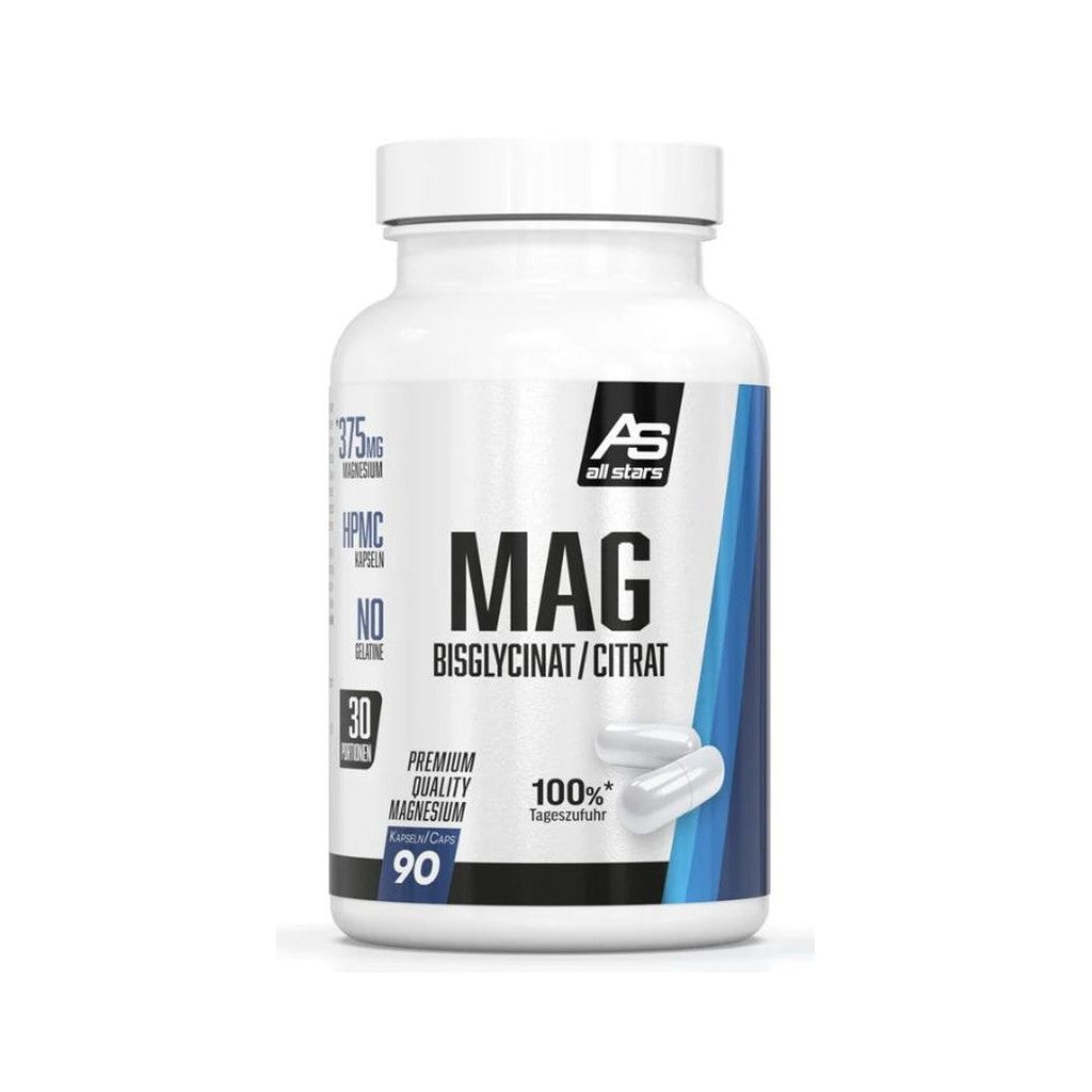 ALL STARS Pure Mag Magnesium Kapseln (90 Stk)