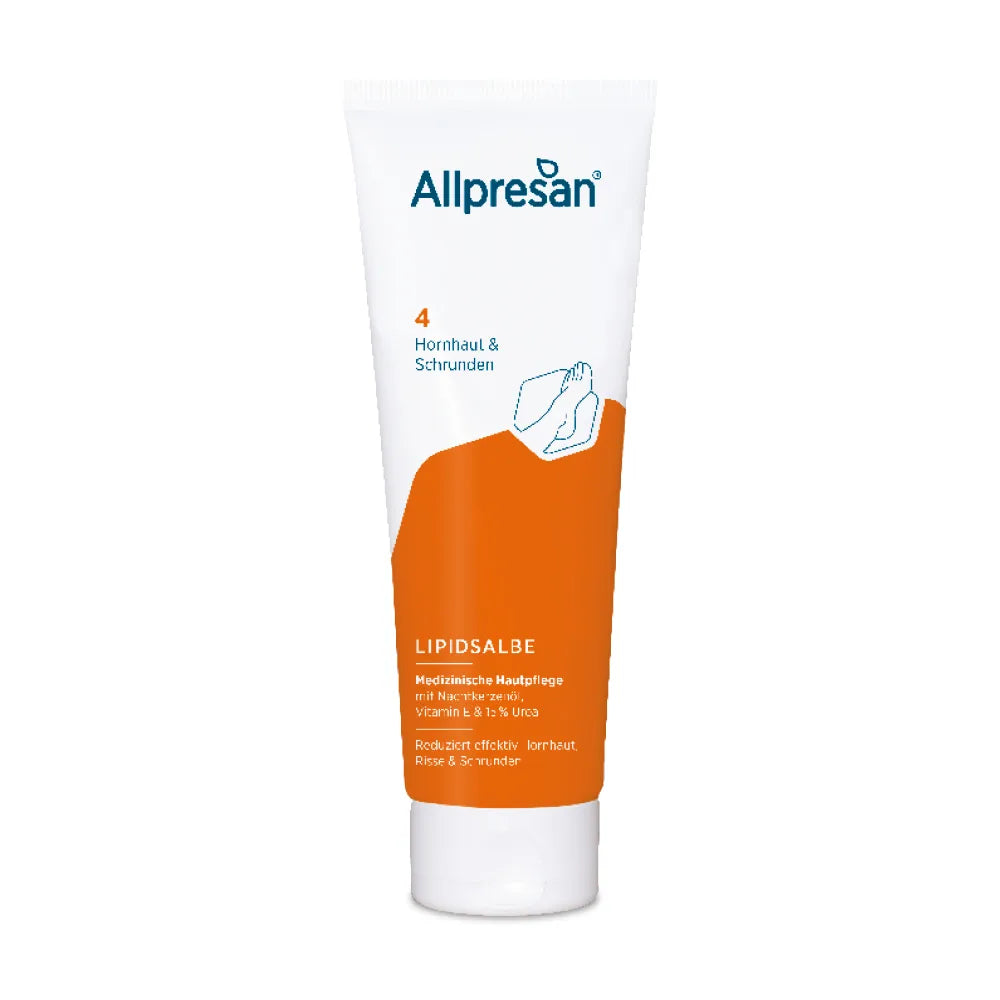 Allpresan Cura dei piedi N. 4 Pomata lipidica calli e ragadi (125ml)