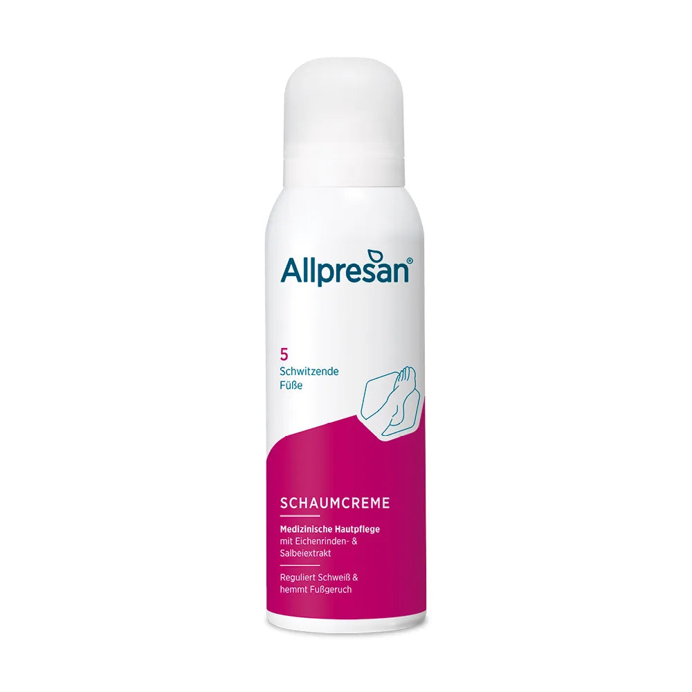 Allpresan Fuss spezial Nr. 5 Schaumcreme schwitzende Füsse (125ml)