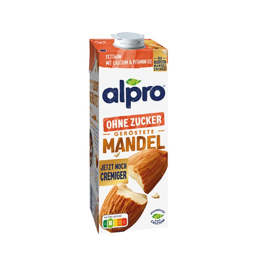 alpro Mandeldrink ohne Zucker (8x1 Liter)