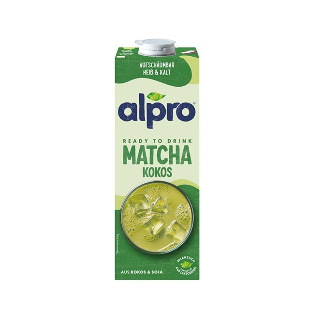 alpro Ready To Drink Matcha Kokos (8x1 Liter)