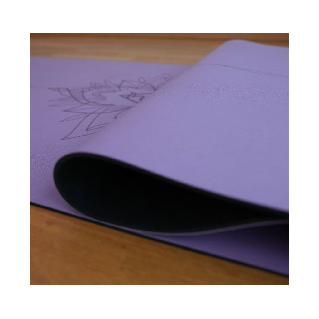 Andrina Santoro Yoga & Workout Matte, violett, 182x61cm (1 Stk)