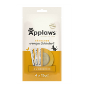 Applaws Chicken Creamy Lickable Treats, Snack für Katzen (4x15g)