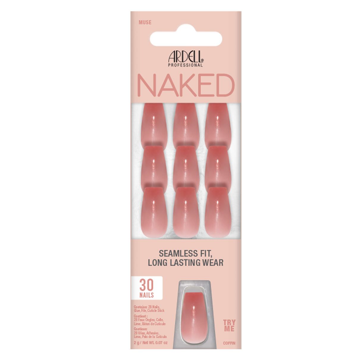 Ardell Naked Muse Press On Nails (30 pcs)