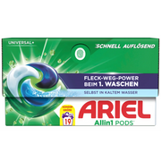 Ariel All-in-1 Pods Universal für 19 Waschladungen (38 Stk)