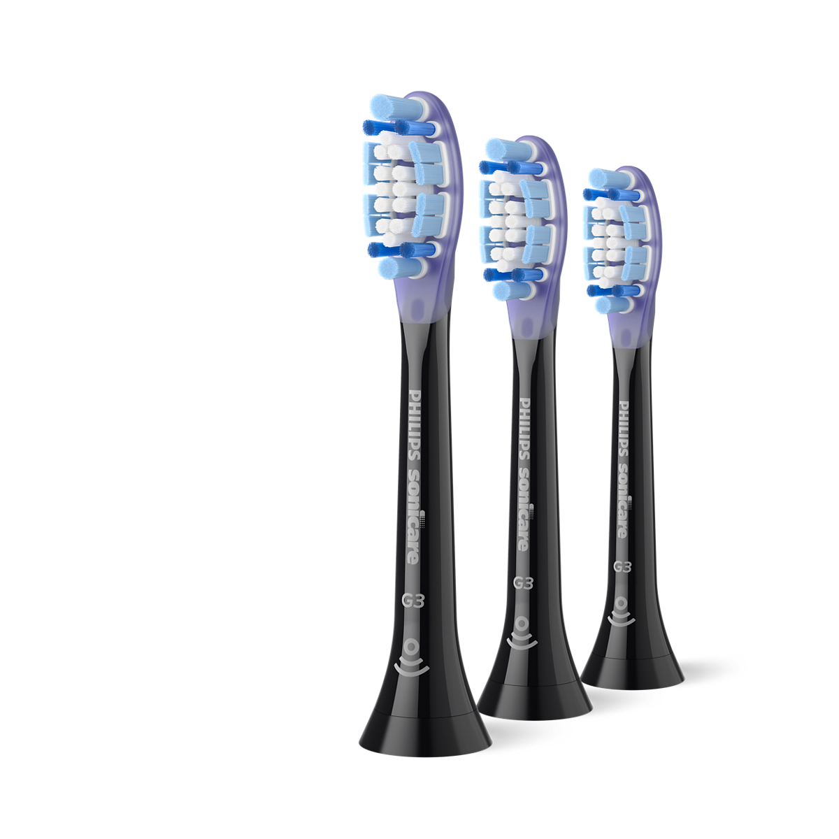 Philips Sonicare Testine G3 Premium Gum Care Nero (3 pz)