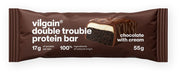 Vilgain Double Trouble Proteinriegel Doppelte Schokolade mit Creme