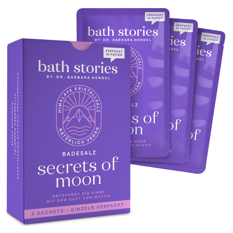 bath stories Badesalz, secrets of moon (3x60g)
