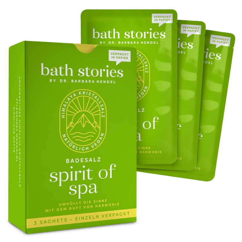 bath stories Badesalz, spirit of spa (3x60g)