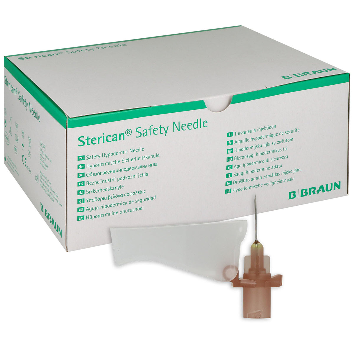 Sterican Safety Sicherheitskanüle 26G 0.45 x 13mm braun (100 Stk)