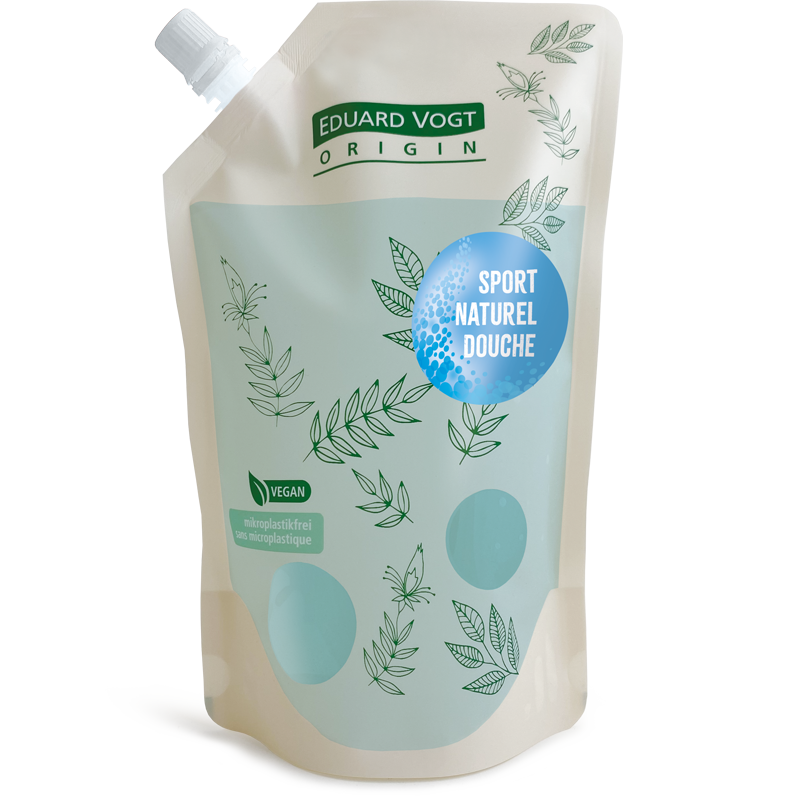 Eduard Vogt Origin Sport Duschgel Natur Nachfüllbeutel (800ml)