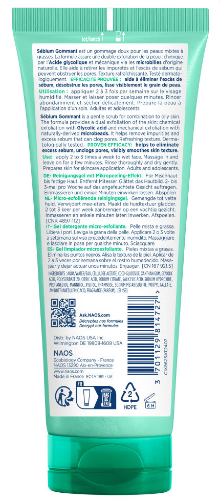 BIODERMA Sébium Gel Gommant Peeling-Gel (75ml)