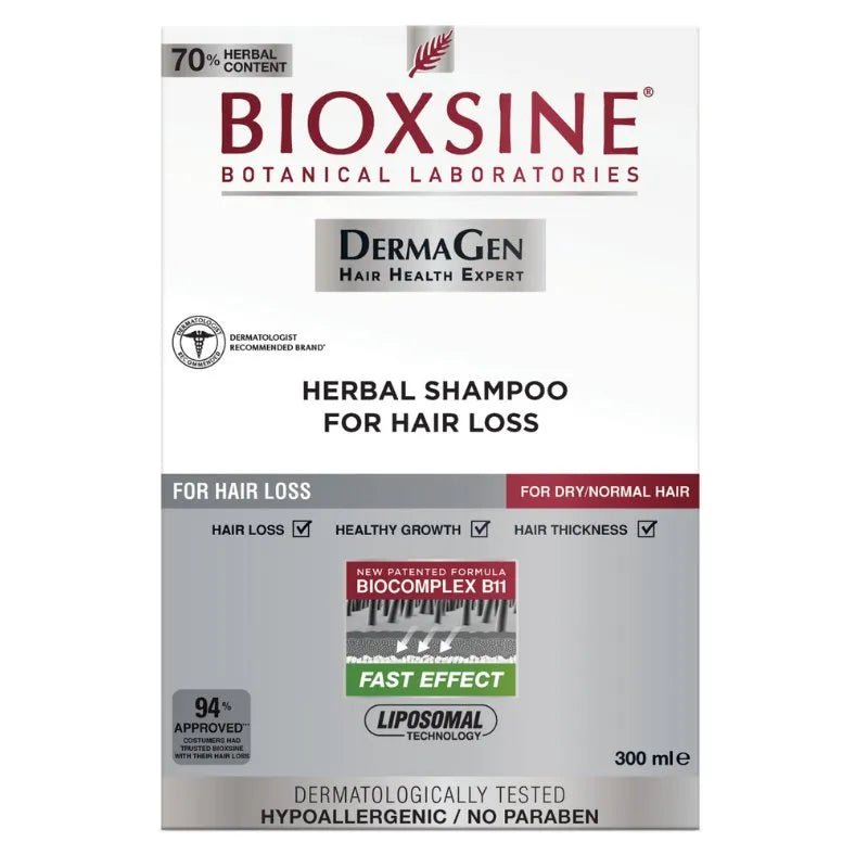 BIOXCIN Shampooing pour cheveux normaux à secs (300ml)