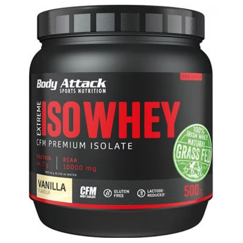 Body Attack Extreme ISO Whey Professional Vanille (500g)