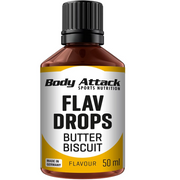 Body Attack Flav Drops Butter Biscuit (50ml)