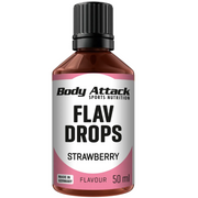 Body Attack Flav Drops Strawberry (50ml)