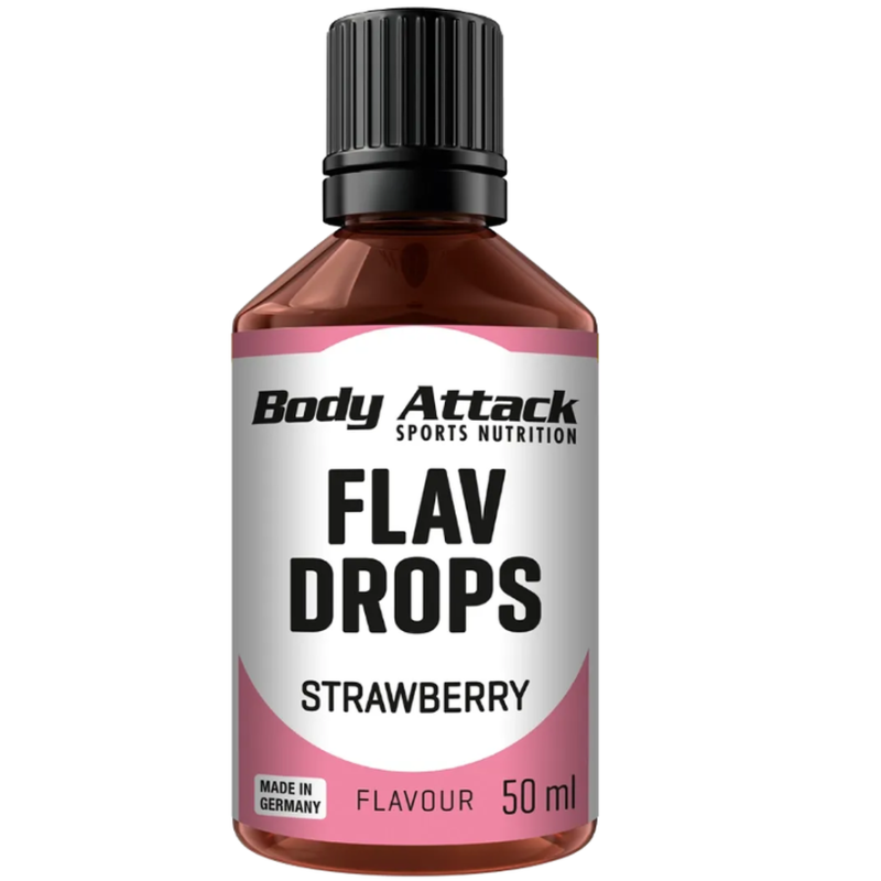 Body Attack Flav Drops Strawberry (50ml)