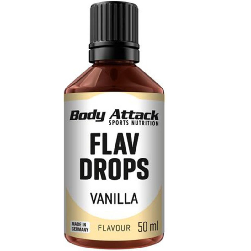 Body Attack Flav Drops Strawberry Vanilla (50ml)