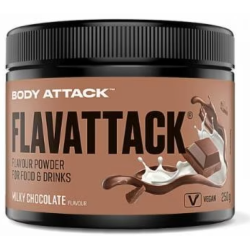 Body Attack FLAVATTACK Geschmackspulver, Milky Chocolate (250g)