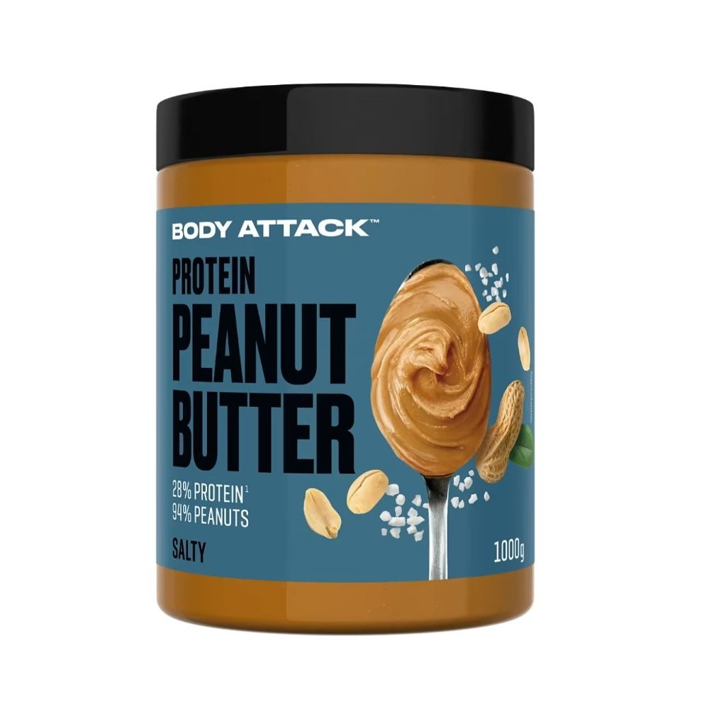 Body Attack Peanut Butter Natural Salty (1kg)