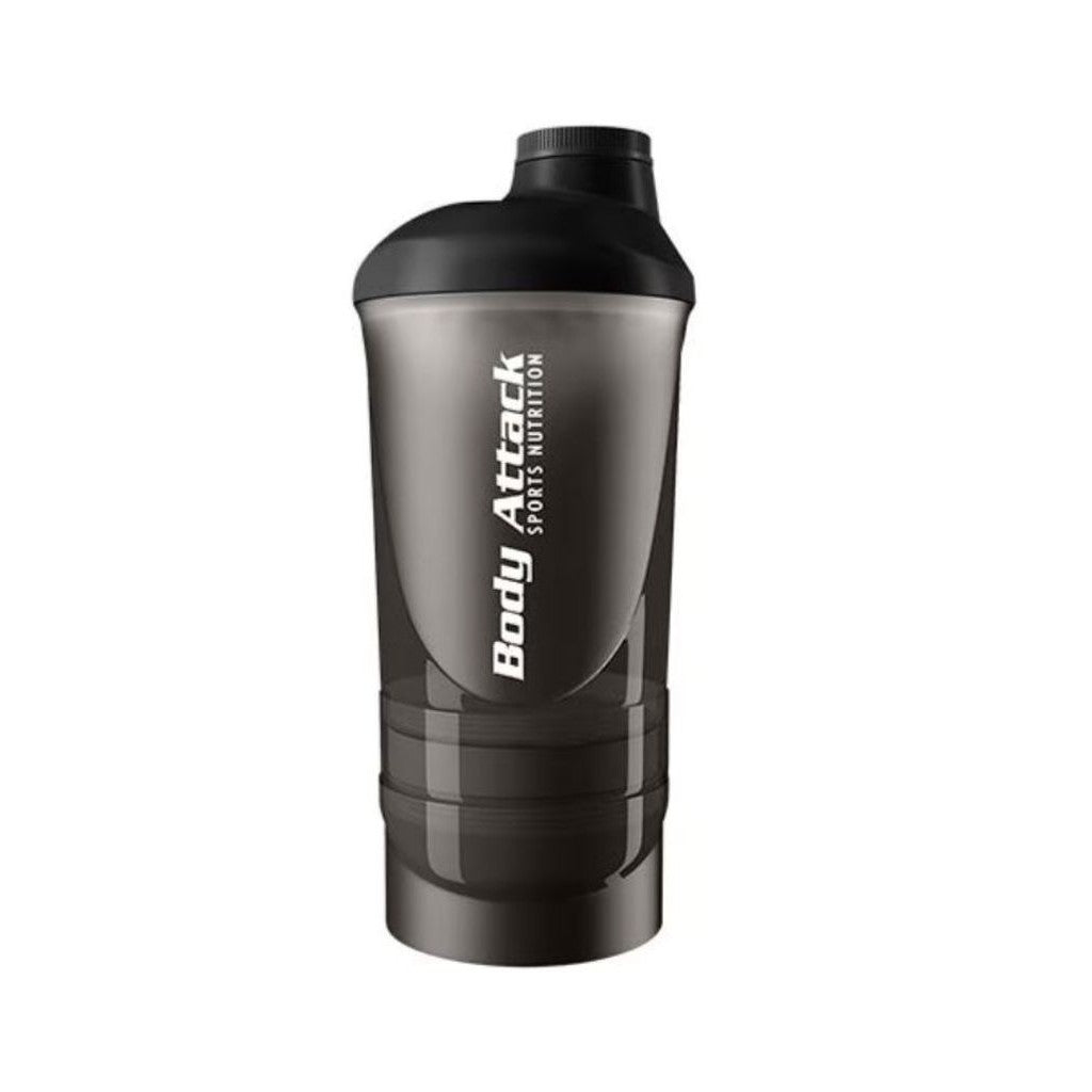 Body Attack Shaker ShakeOne, 600ml, black (1 Stk)