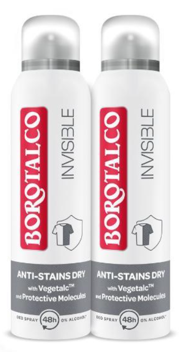 Borotalco Deo Invisible Spray (2x150ml)