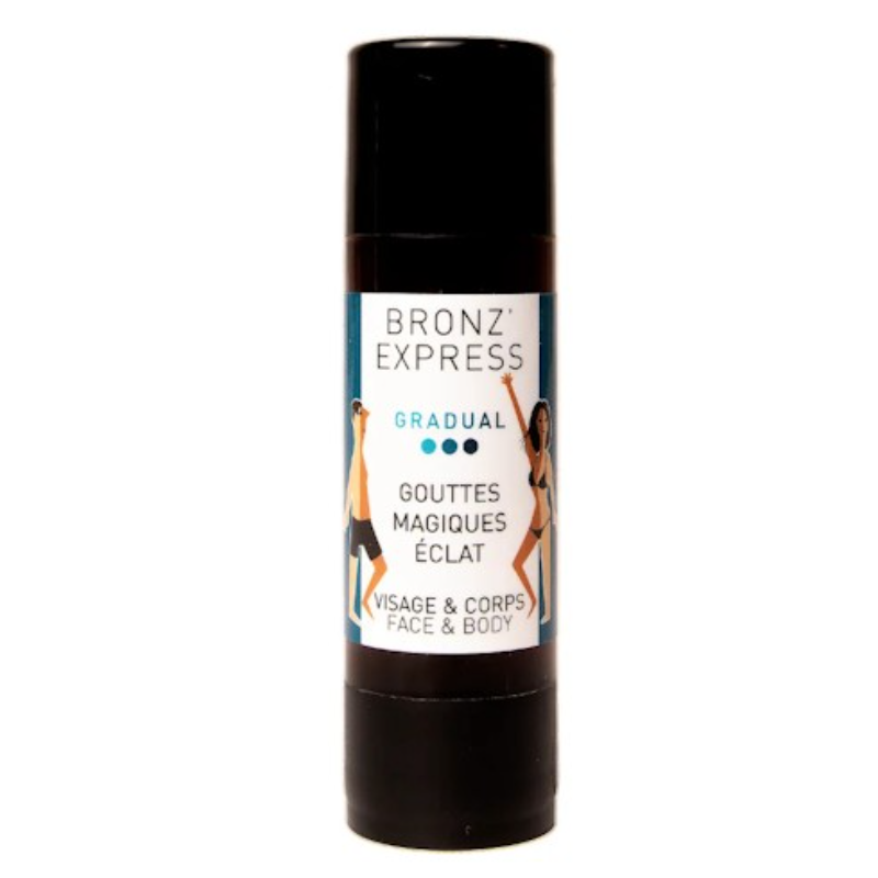 Bronz'Express magische Selbstbräunungstropfen Gesicht & Körper (30ml)