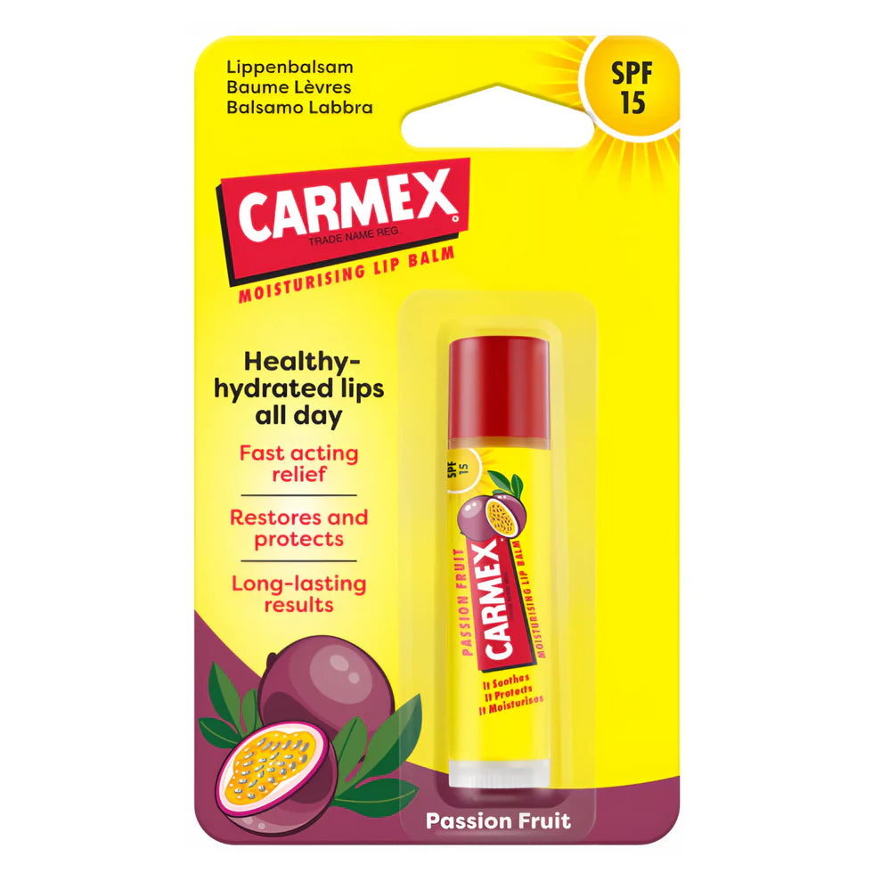 Carmex Lippenbalsam Stick Passion Fruit LSF 15 (4.25g)