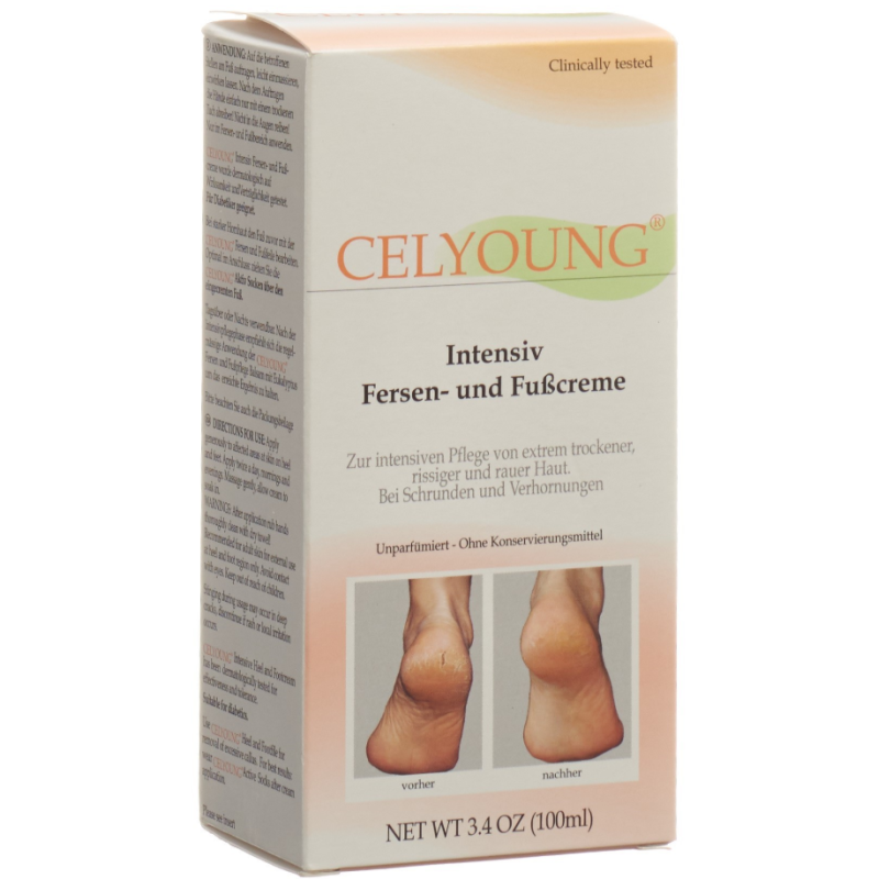 CELYOUNG Fersen- & Fusscreme (100ml)