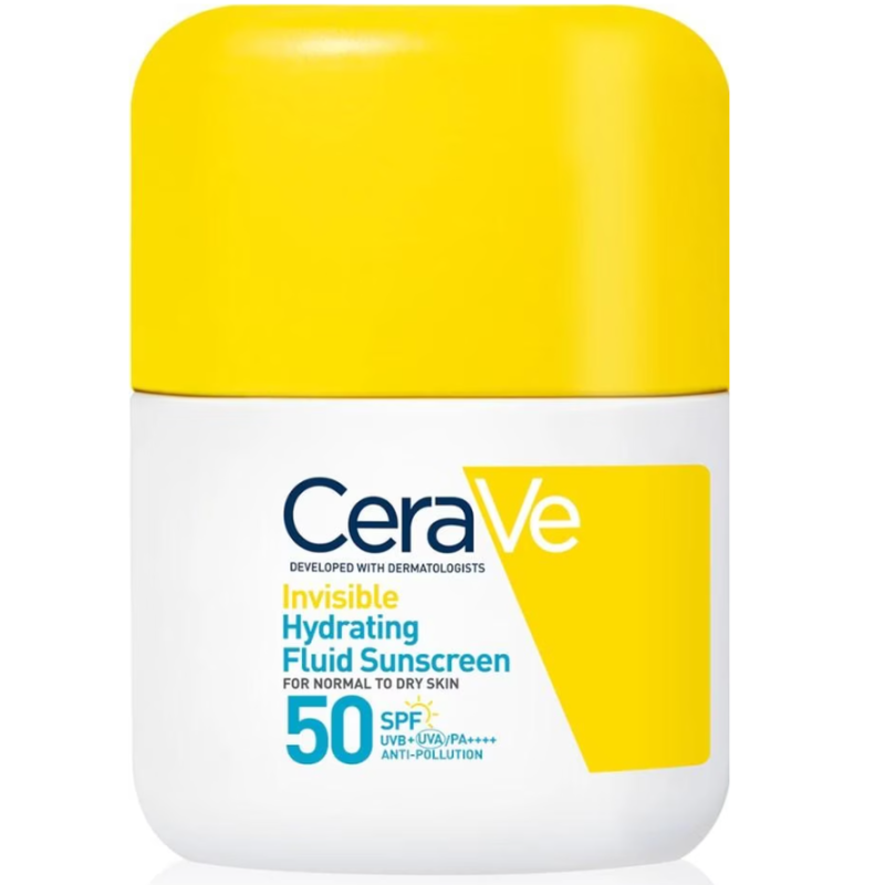 CeraVe Invisible feuchtigkeitsspendendes Sonnenschutz Fluid, LSF 50 (50ml)
