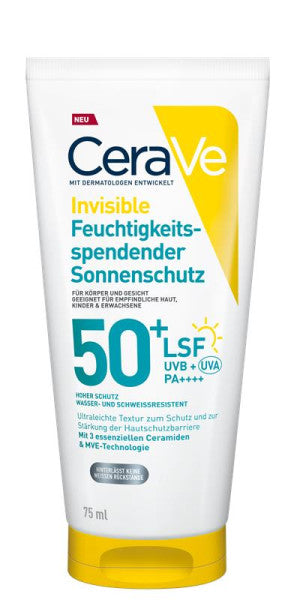 CeraVe Sonnenschutz Körper feuchtigkeitsspendend LSF 50+ (75ml)