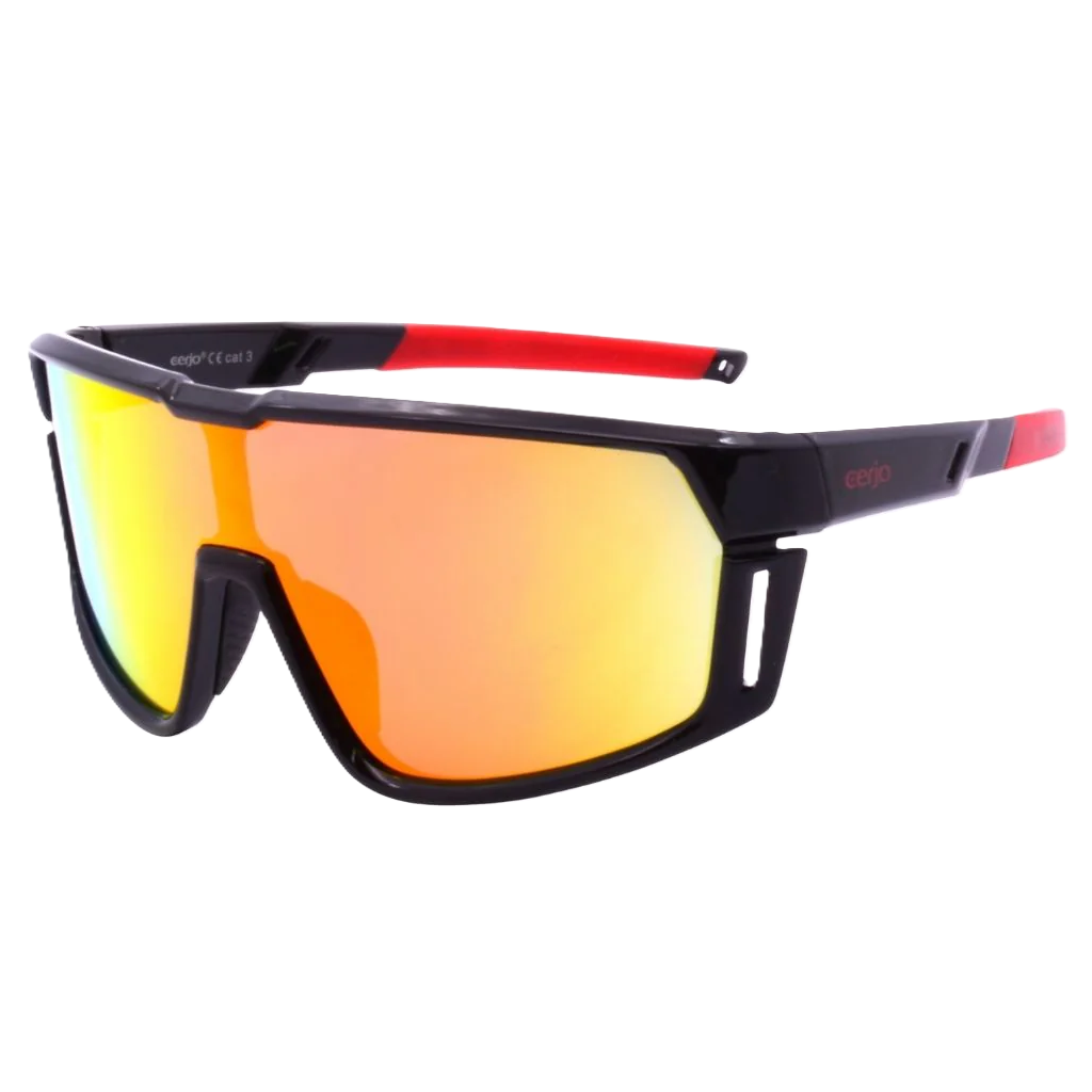 Cerjo Kinder-Sonnenbrille Banff, rot (1 Stk)