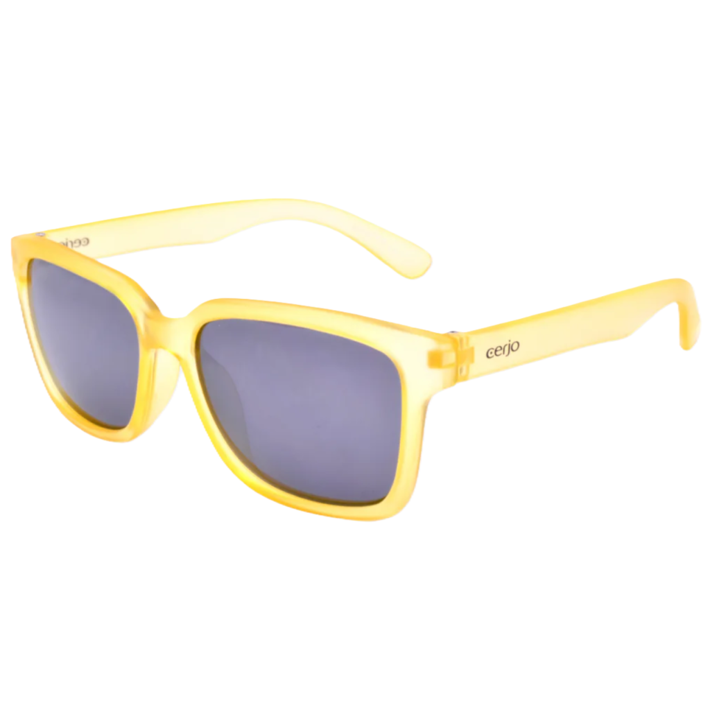 Cerjo Kinder-Sonnenbrille Cubix, gelb (1 Stk)