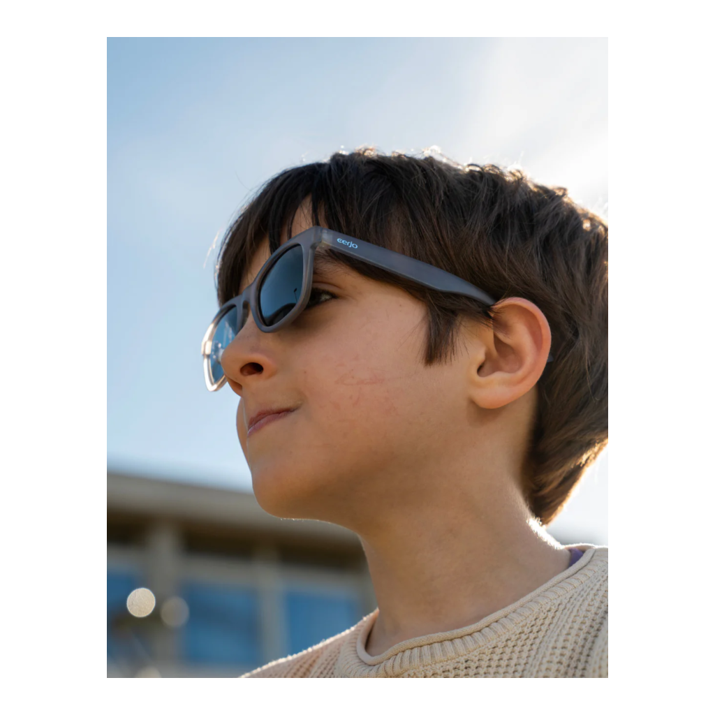 Cerjo Kinder-Sonnenbrille Cubix, grau (1 Stk)