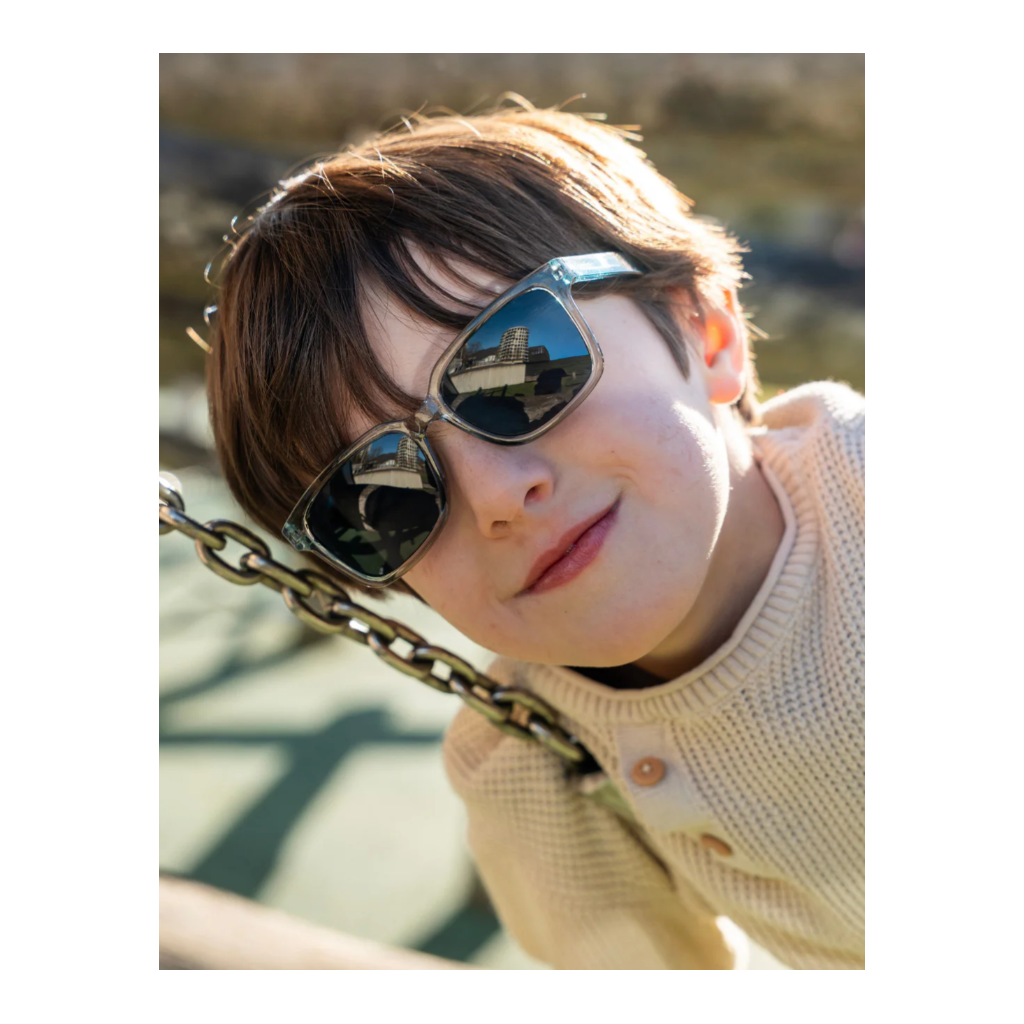 Cerjo Kinder-Sonnenbrille Galaxo, grau/blau (1 Stk)