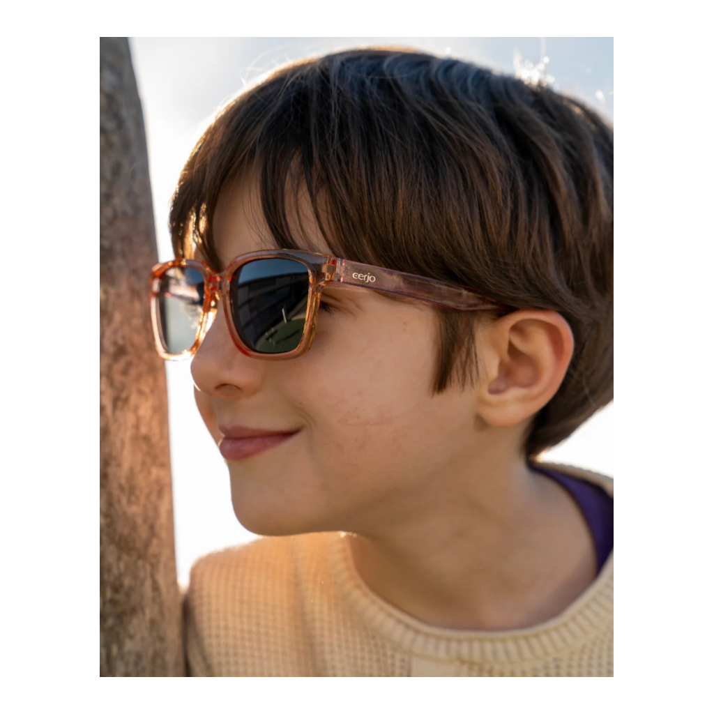 Cerjo Kinder-Sonnenbrille Galaxo, orange/pink (1 Stk)